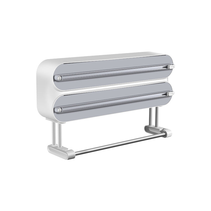 Wall-mounted plastic film cutter Adjustable baking tin paper cutter