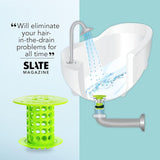 Bath Stopper Plug Sink Strainer Filter Sewer Dredge Device Hair Drain Hair Catcher bathroom accessories（green） Julia M Home & Kitchen