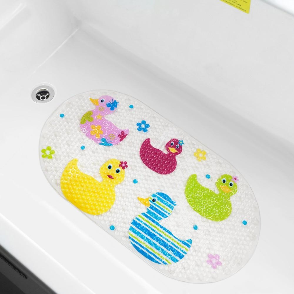 39*69cm  Bathroom Non-slip Mats Thick PVC Shower Toilet Mats  Bath Mat