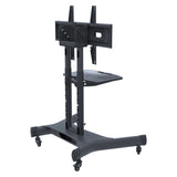 Universal Rotating TV Stand, Suitable for 32-80 inch TVs, Tiltable Desktop TV Stand, Maximum VESA 600x400mm (Black)