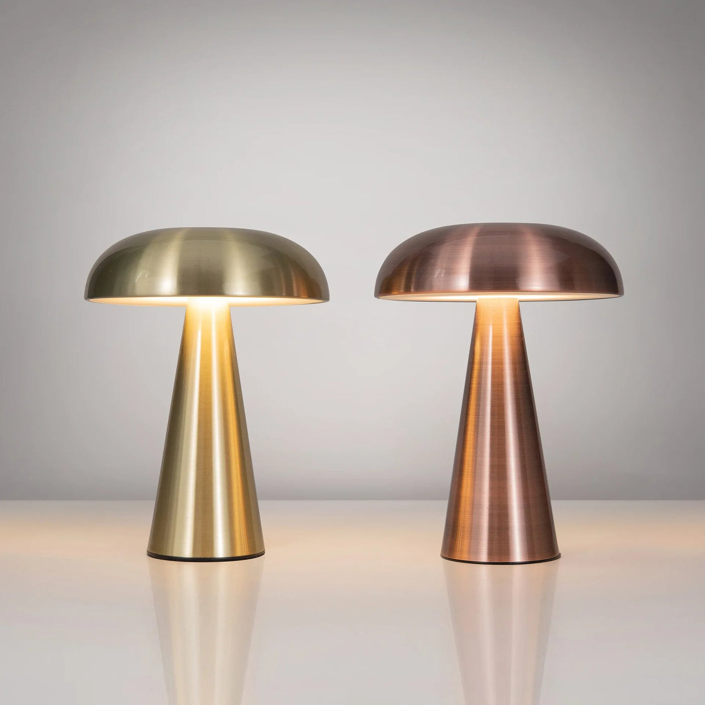 New rechargeable touch mushroom table lamp creative bedside eye protection table lamp restaurant bar atmosphere table lamp Julia M Home & Kitchen