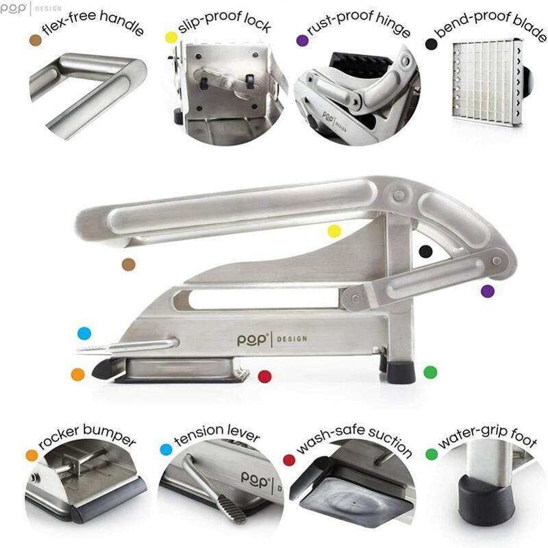 Premium Stainless Steel Multi-Function Manual Chip & Shred Cutter