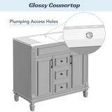 36'' Bathroom Vanity with Top Sink