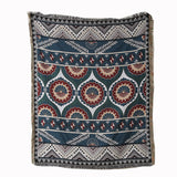 Artistic Cotton-Acrylic Knit Throw Blanket – Elegant American Style Designs