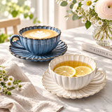 Kiku Ceramic Cup & Saucer Set
