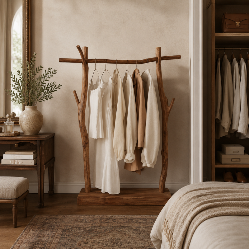 Atelier Solid Wood Garment Rack