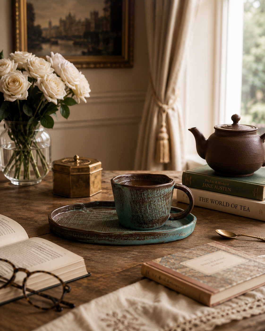Wabi-sabi Style Handmade Clay Cup