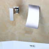 Chrome/Gold Waterfall Spout Basin Faucet: The Ultimate Bathroom Upgrade - Julia M LifeStyles