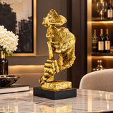 The Contemplative Abstract Figure