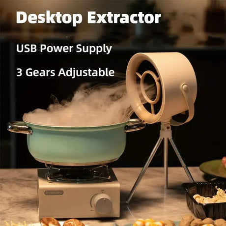 Compact Portable Kitchen Exhaust Fan with USB Power - Julia M LifeStyles