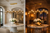 Aurelia Bubble Glass Pendant Chandelier