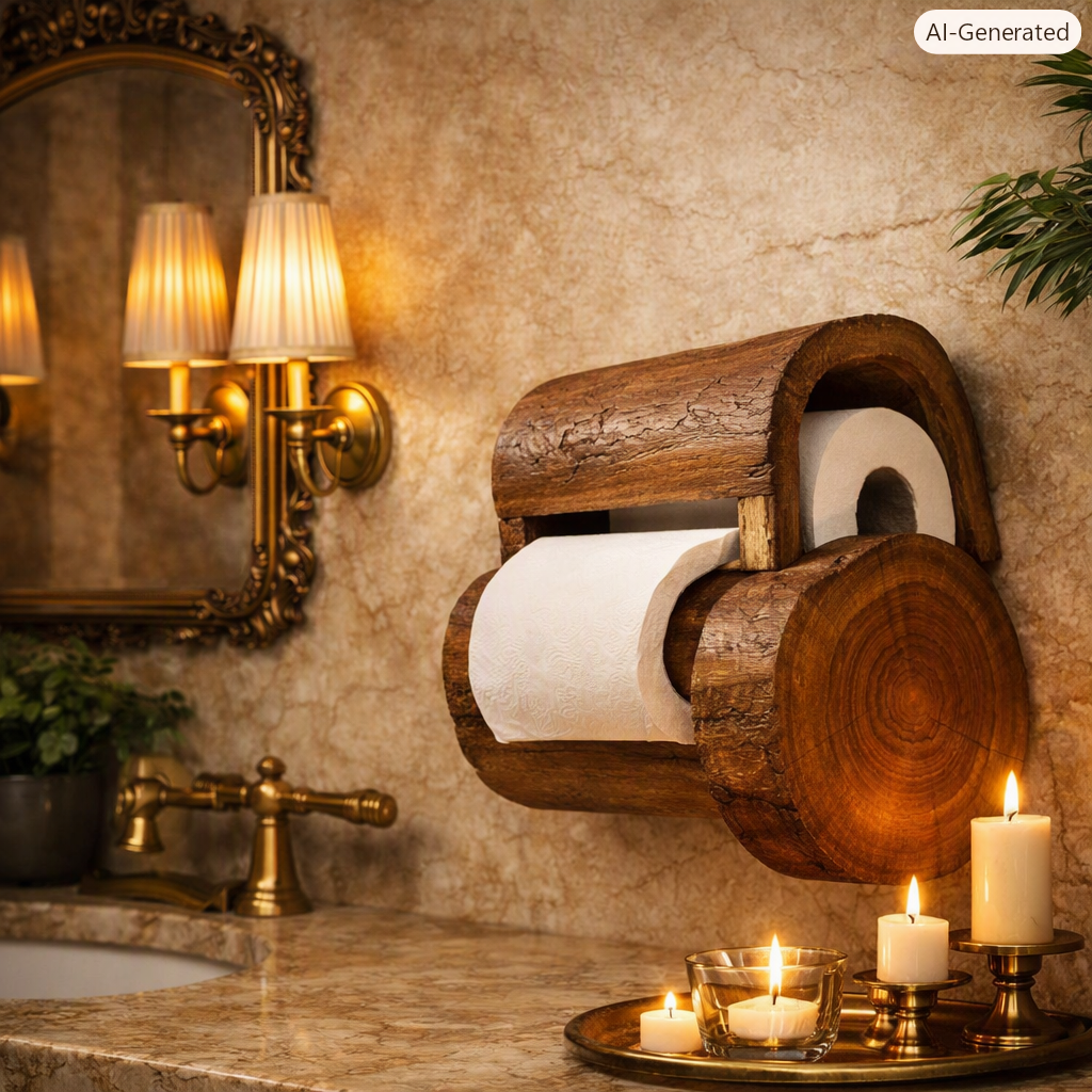 The Ashford™ Solid Wood Tissue Holder Timeless Simplicity. Beautifully Organized.