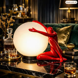 Forma Sculptural Figure Table Lamp