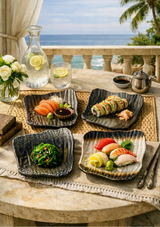 Kanso™ Sculptural Porcelain Plate