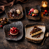 Kanso™ Sculptural Porcelain Plate