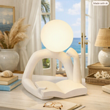 Élan Muse LED Sculpture Lamp | Abstract Resin Art Light