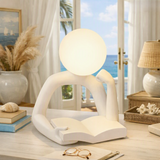 Élan Muse LED Sculpture Lamp | Abstract Resin Art Light