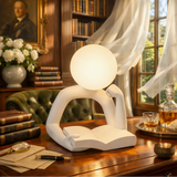 Élan Muse LED Sculpture Lamp | Abstract Resin Art Light