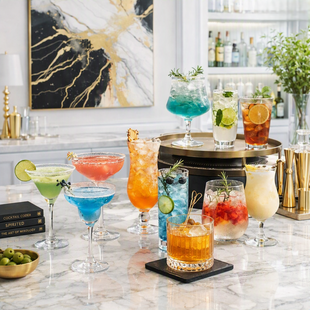 Julia M™ Imperial Cocktail Crystal Collection