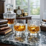 Retro Glass Whiskey &amp; Cold Brew Cup