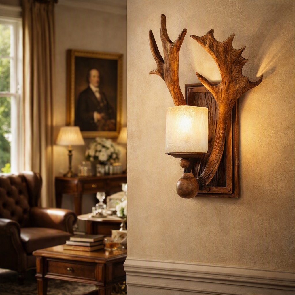 Nordic Retro Antler Chandelier