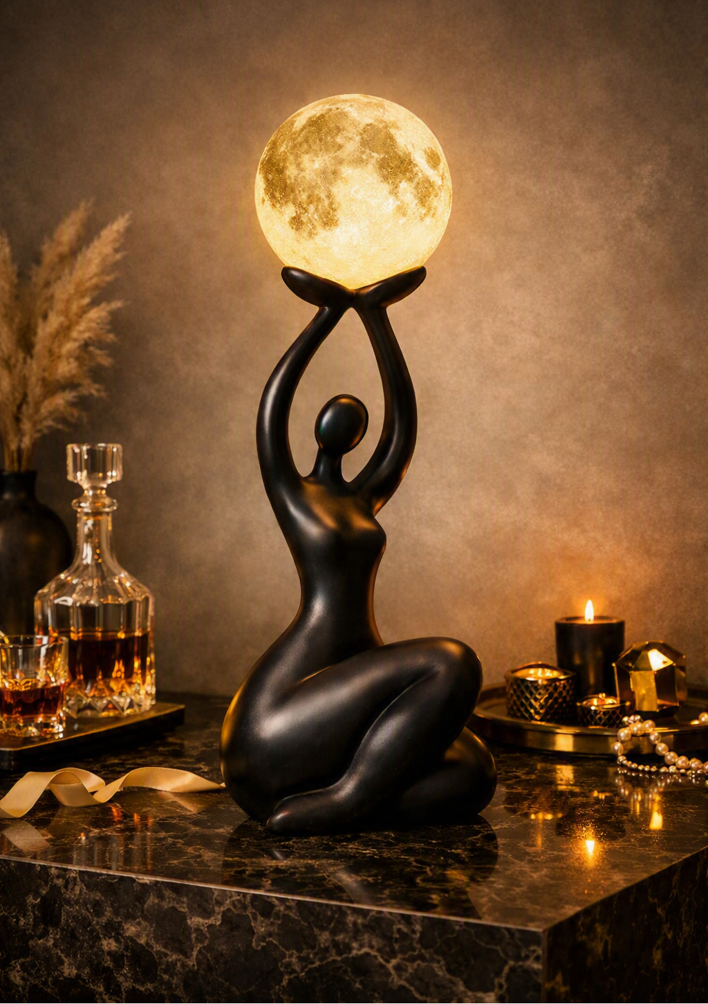 Élan Figure Sculptural Lamp | Modern Abstract Art Lighting