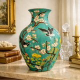 Textured Ceramic Accent Vase