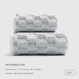 Cotton Towel Set with Hair-Drying Cap - Julia M LifeStyles