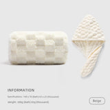 Cotton Towel Set with Hair - Drying Cap - Julia M LifeStyles