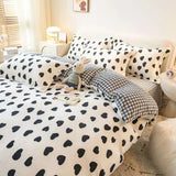 Thickened Winter Milk Velvet Bedding Set - Julia M LifeStyles