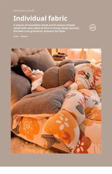 Household Milk Double-sided Velvet Lamb Wool Winter Blanket Warm Double-sided Velvet Core - Julia M LifeStyles