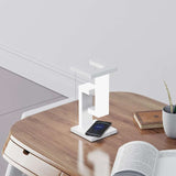 Creative Smartphone Wireless Charging Suspension Table Lamp Balance Lamp Floating For Home Bedroom Creative Smartphone Wireless Charging Suspension Table Lamp Balance Lamp Floating For Home Bedroom 1005005721427966-White classic 45
