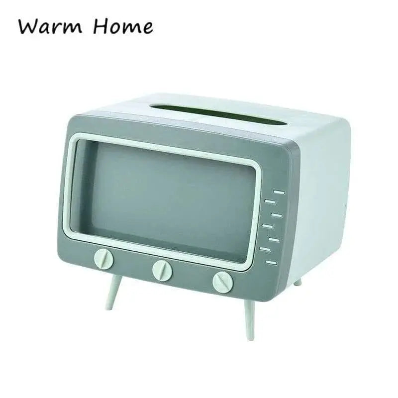 Creative Tissue Boxes Retro Television Phone Holder - Julia M LifeStyles