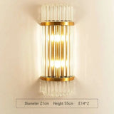 Crystal Elegance Wall Lights - Julia M LifeStyles