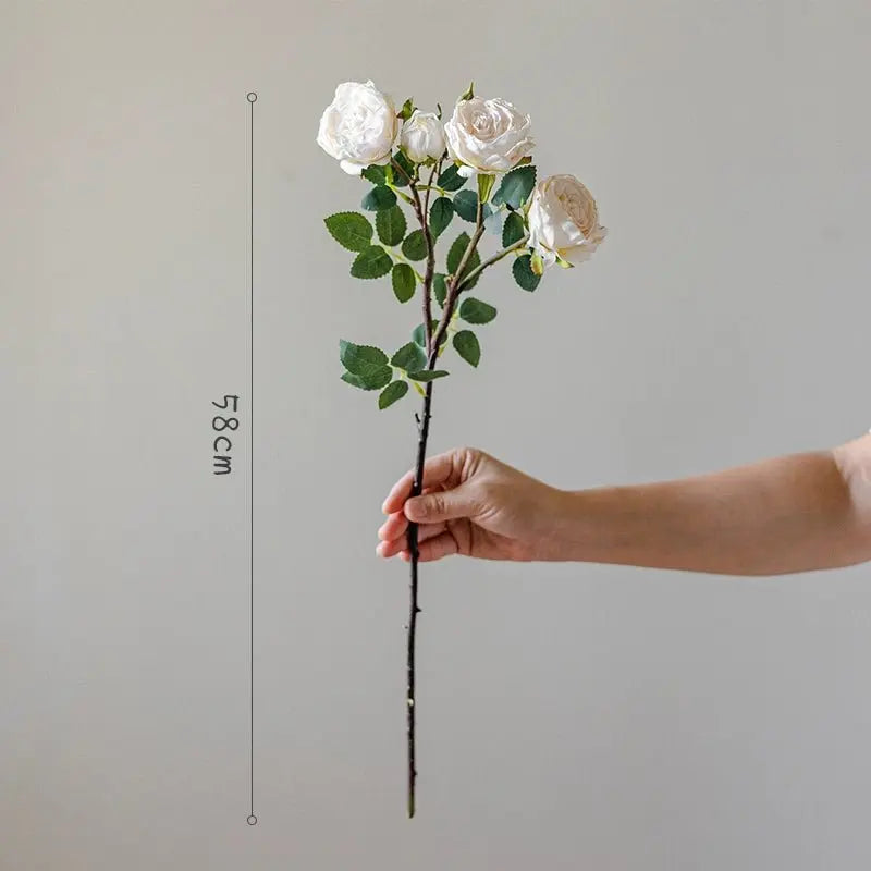 Cuddly Culvert Artificial Rose Bouquet for Elegant Home Décor - Julia M LifeStyles