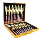 Cutlery Set Western Spoon Fork Knife Set - Home & Restaurant Tableware - Julia M LifeStyles