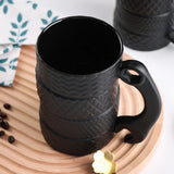 Creative Ceramic Mug Tire Shape Mug Cup Julia M Home & Kitchen
