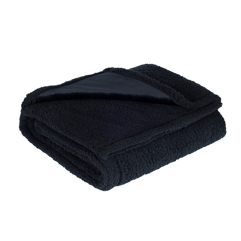 Waterproof Sherpa Fleece Blanket Pad - Plush & Cozy Comfort