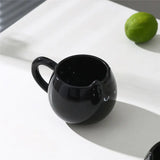 Adorable hand - painted cat - shaped ceramic mug, perfect for coffee or tea. - Julia M LifeStyles