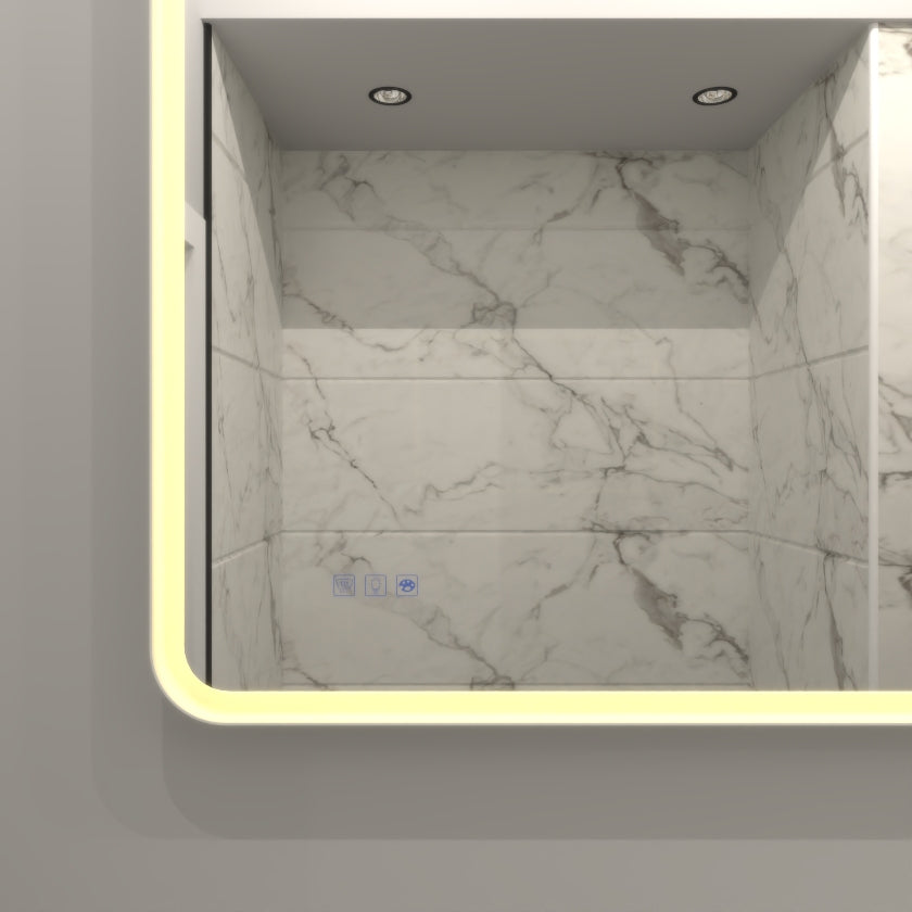 BATHROOM LED MIRROR Julia M Home & Kitchen