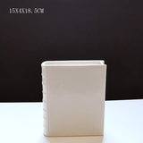 Book Vase - Ceramic, Cute & for Home Decor, with Flower & Shelf Options - Julia M LifeStyles