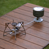 Magnetic Iso Gas to Bhutan Gas Burner Conversion Adapter