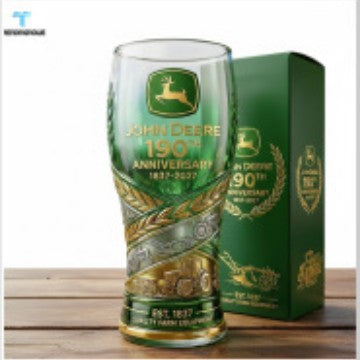 Colored glass bottle beer glass