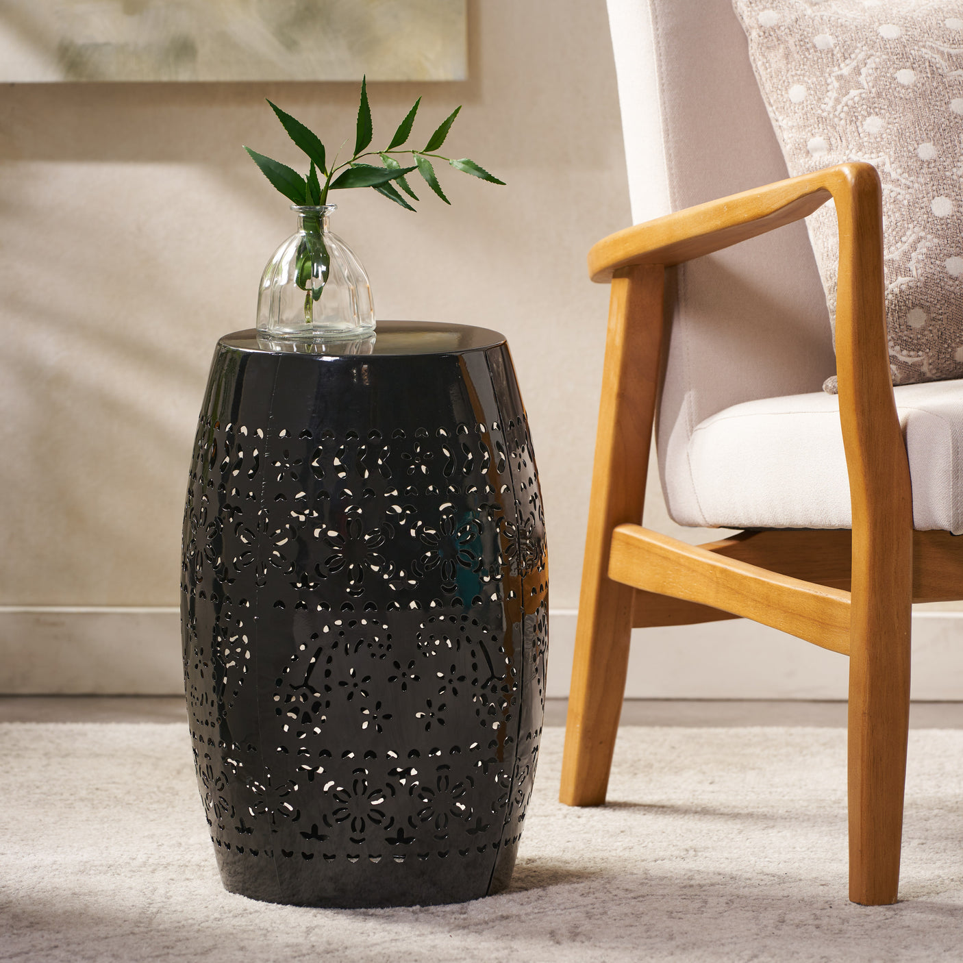 RUBY 12" SIDE TABLE - Julia M LifeStyles