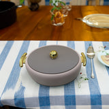 Food Warmer Container, Egg-shaped High-footed Insulated Box, 2L - 2.5L - 3L