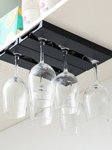 European Style Punch-Free Wine Glass Hanging Rack