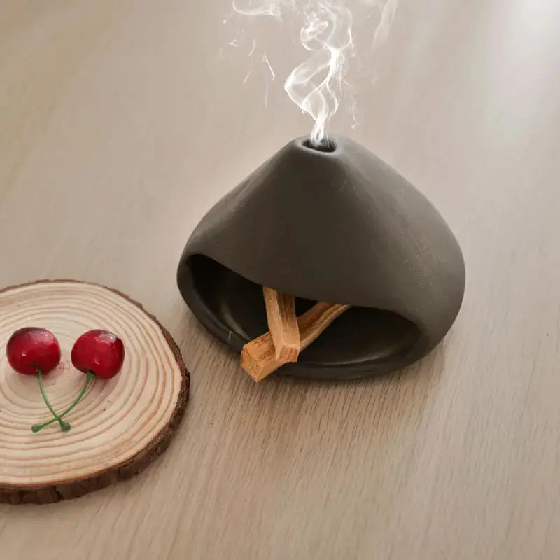 Handcrafted Ceramic Palo Santo and Sage Holder - A Practical Incense Burner and Scent Stand for Home Decor - Julia M LifeStyles