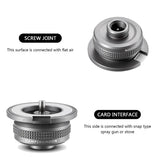 Magnetic Iso Gas to Bhutan Gas Burner Conversion Adapter