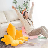 Daisy Flower Plush Toy Flower Throw Pillow Cushion - Julia M LifeStyles