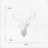 Deer Head Wall Sculpture - Julia M LifeStyles